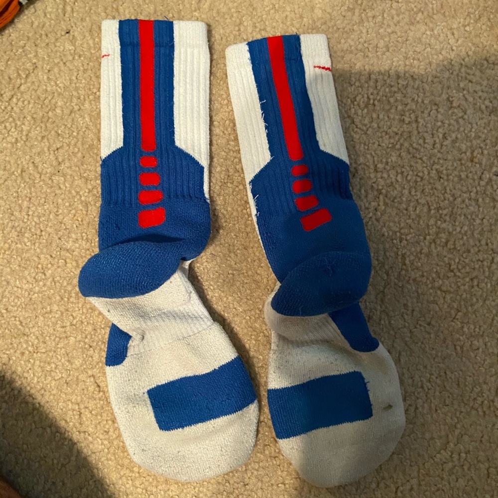 Nike Elite Socks KU Themed